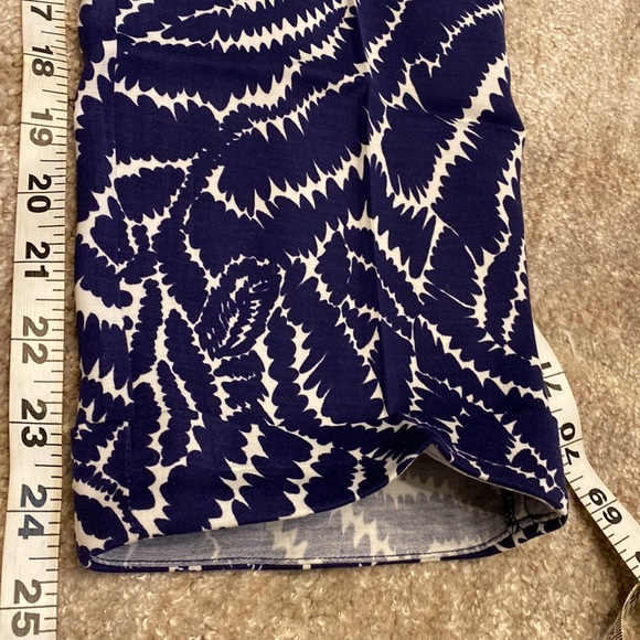 Lilly Pulitzer Navy Blues Printed Pleated Cropped Pants Size 4 NWOT - Picture 8 of 14